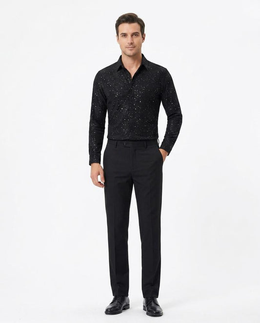 Nord Wear - Dumot | Glittery Long-Sleeved Shirt Men