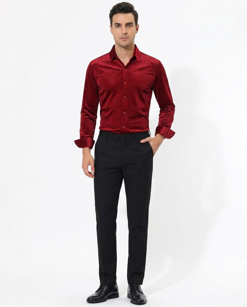 Nord Wear - Dumot | Glittery Long-Sleeved Shirt Men