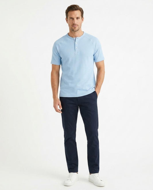 Nord Wear - Magot | Button-Placket Raglan-Sleeve T-Shirt Men