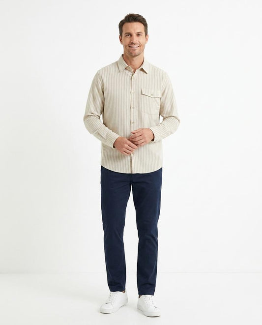 Nord Wear - Eebuk | Striped Textured Shirt Men