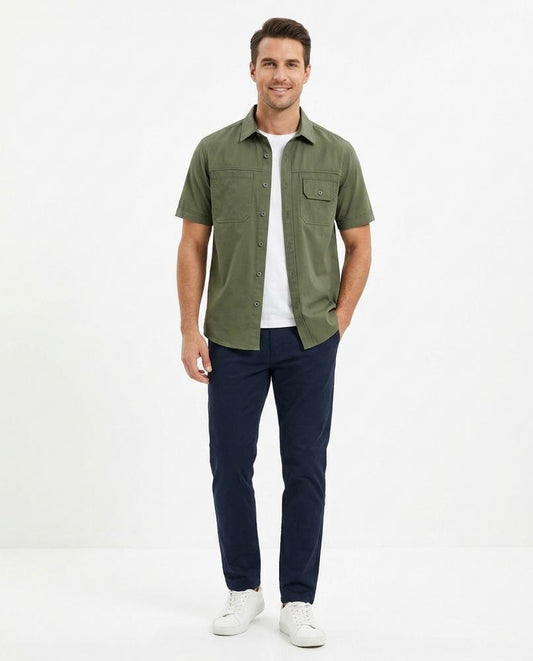 Nord Wear - Liven | Short-Sleeved Button-Up Shirt Men