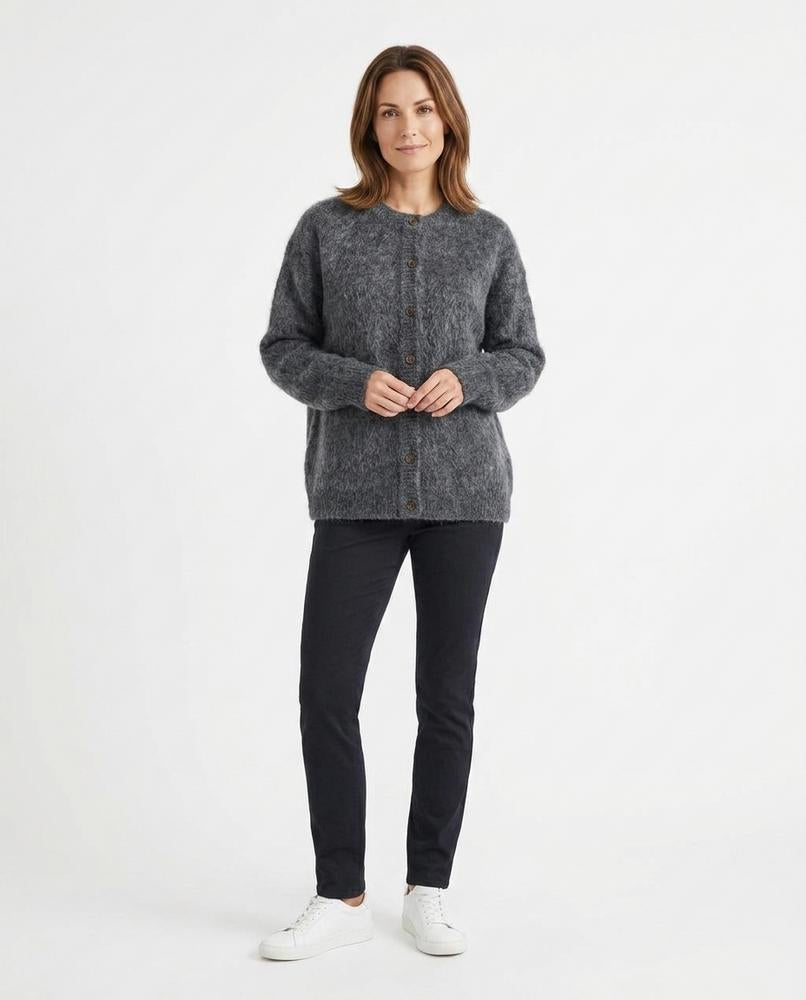Nord Wear - Rofev | Fuzzy Button-Front Knit Cardigan Women