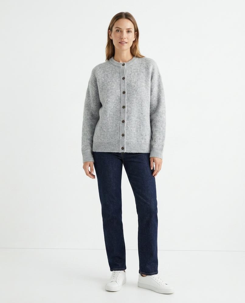 Nord Wear - Rofev | Fuzzy Button-Front Knit Cardigan Women