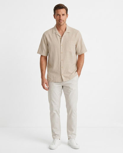 Nord Wear - Rurad | Short-Sleeved Revere Collar Shirt Men