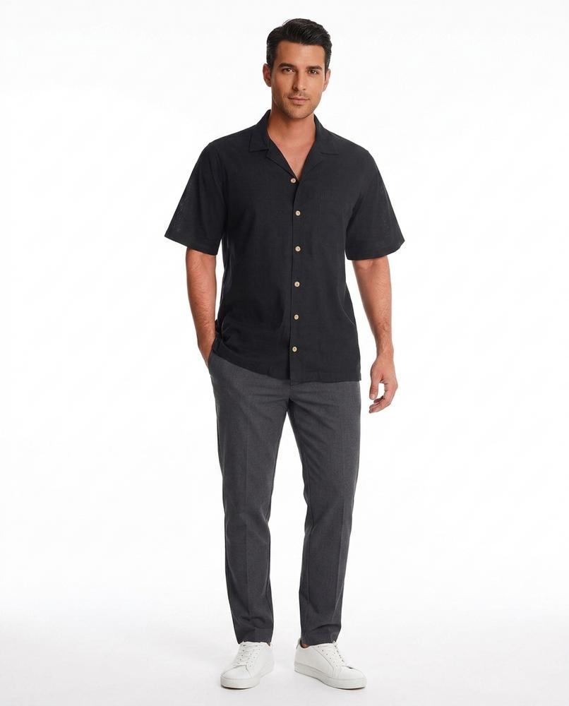 Nord Wear - Rurad | Short-Sleeved Revere Collar Shirt Men