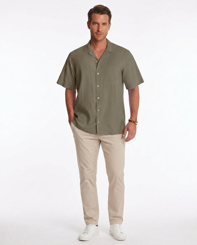 Nord Wear - Rurad | Short-Sleeved Revere Collar Shirt Men