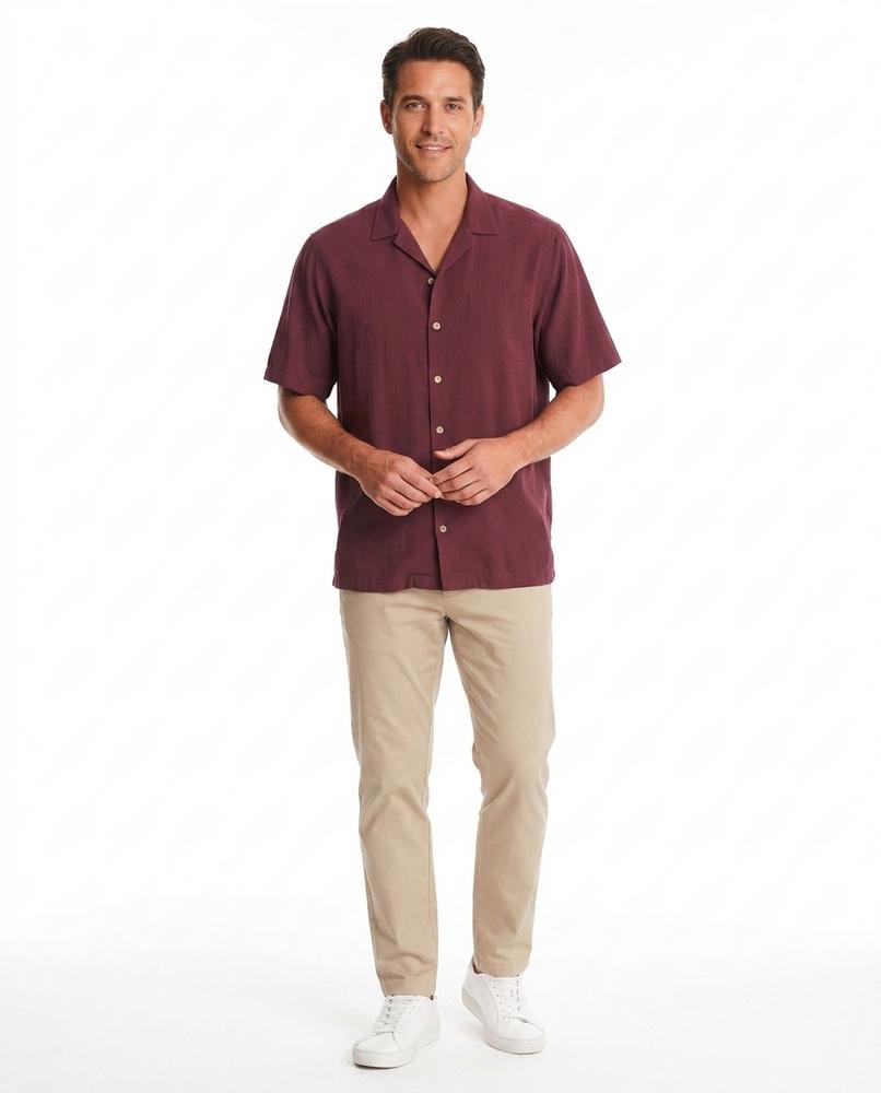 Nord Wear - Rurad | Short-Sleeved Revere Collar Shirt Men