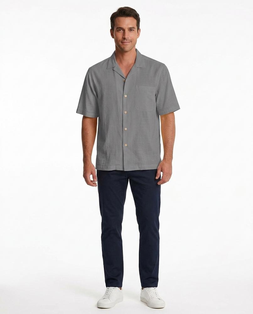 Nord Wear - Rurad | Short-Sleeved Revere Collar Shirt Men