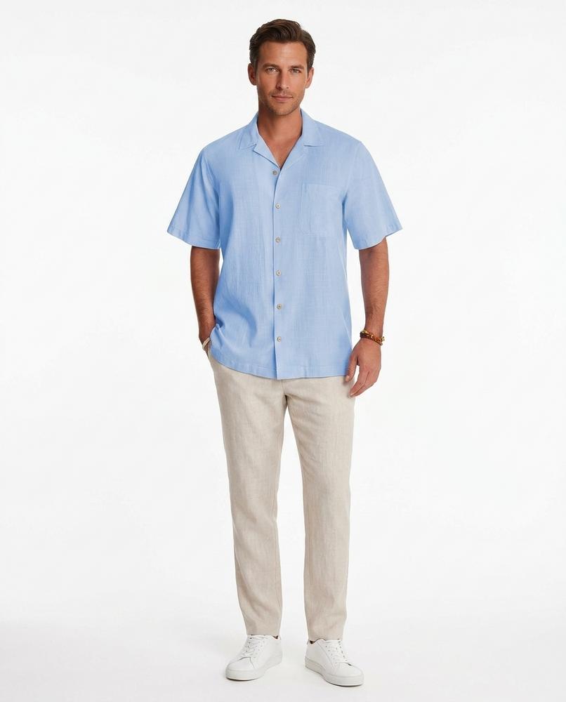 Nord Wear - Rurad | Short-Sleeved Revere Collar Shirt Men