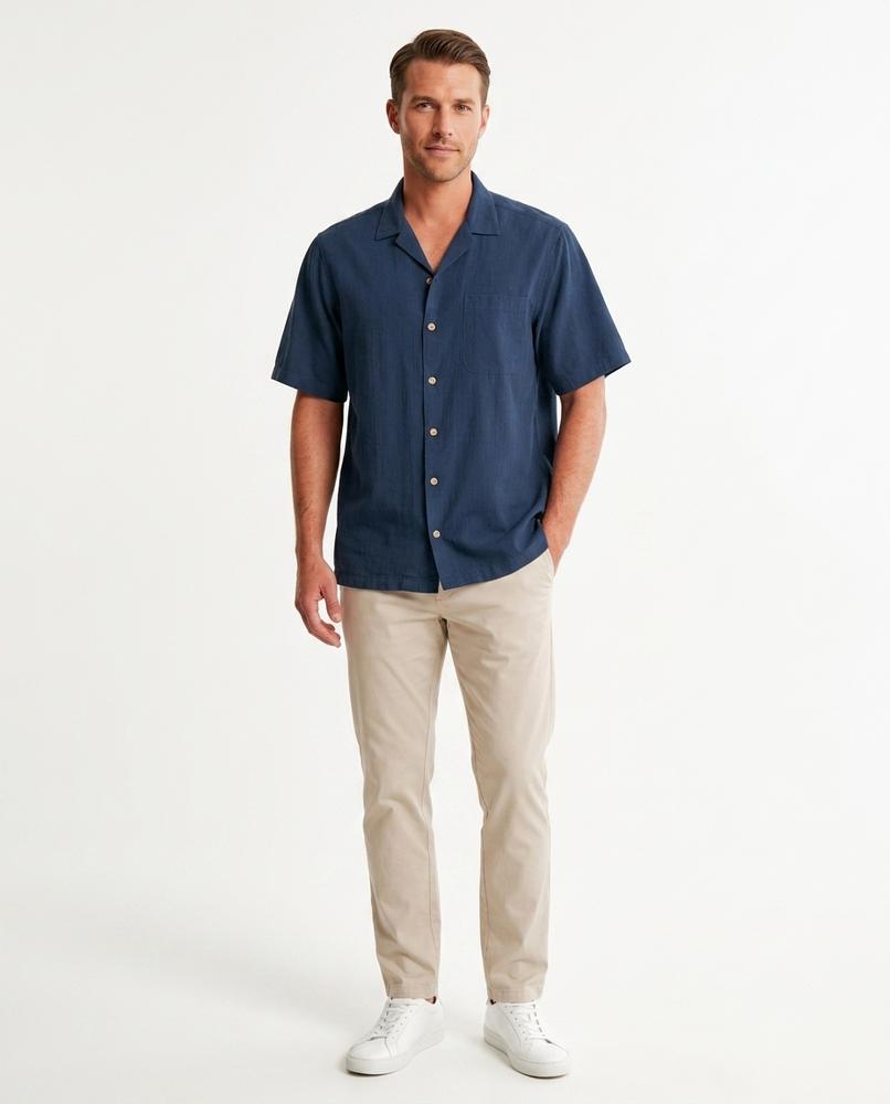 Nord Wear - Rurad | Short-Sleeved Revere Collar Shirt Men