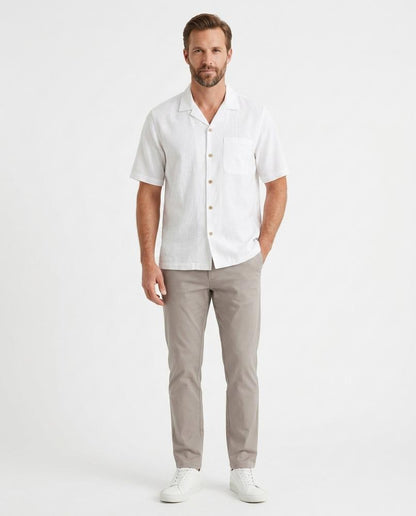 Nord Wear - Rurad | Short-Sleeved Revere Collar Shirt Men