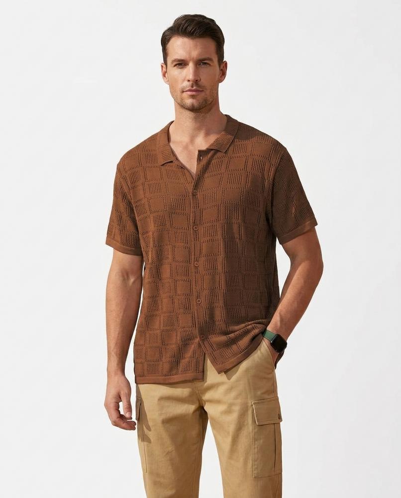 Nord Wear - Vowut | Textured Knit Shirt Men