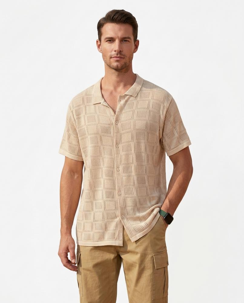 Nord Wear - Vowut | Textured Knit Shirt Men