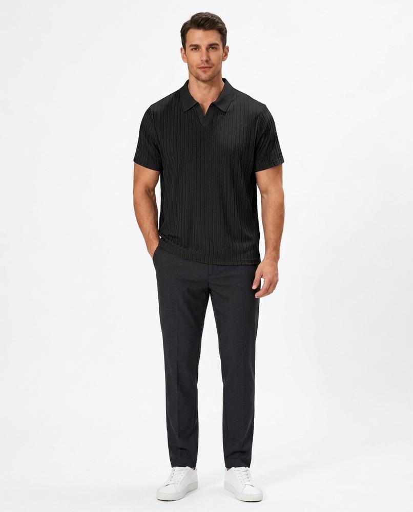 Nord Wear - Cubot | Ribbed Short-Sleeved Shirt Men