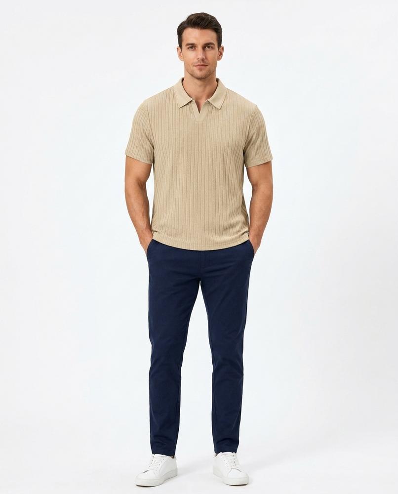 Nord Wear - Cubot | Ribbed Short-Sleeved Shirt Men