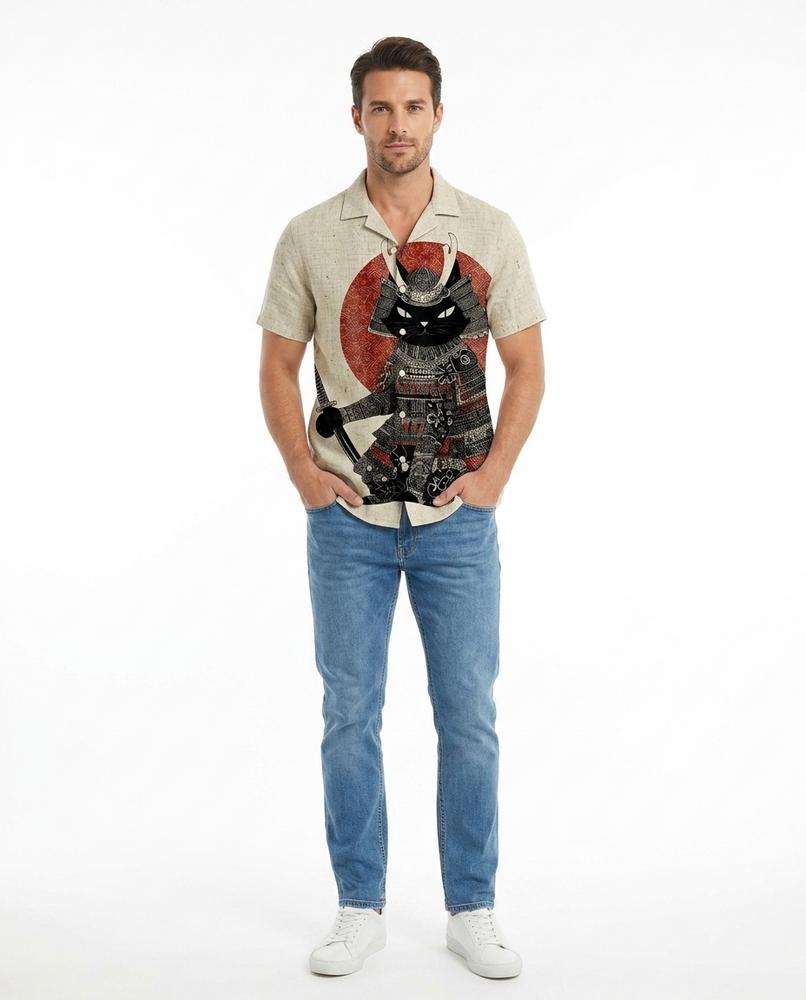Nord Wear - Eirit | Printed Camp Collar Shirt Men