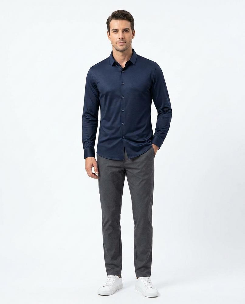 Nord Wear - Cuzir | Long-Sleeved Slim Fit Shirt Men