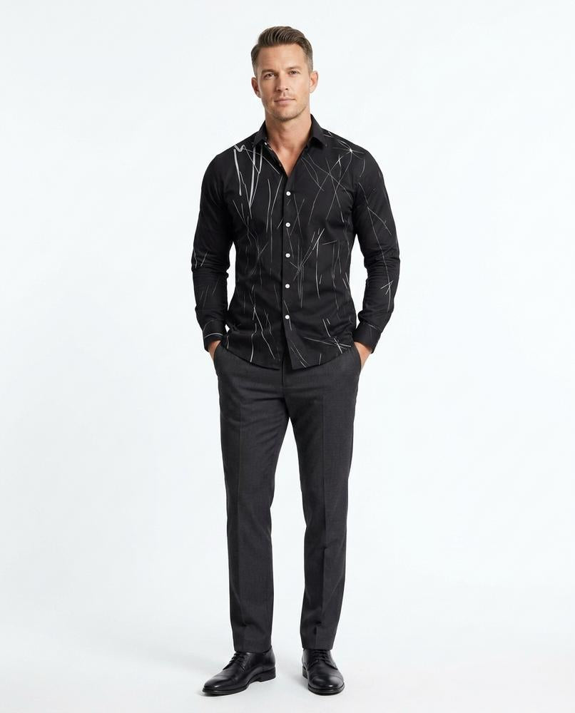 Nord Wear - Kavon | Patterned Slim Fit Shirt Men