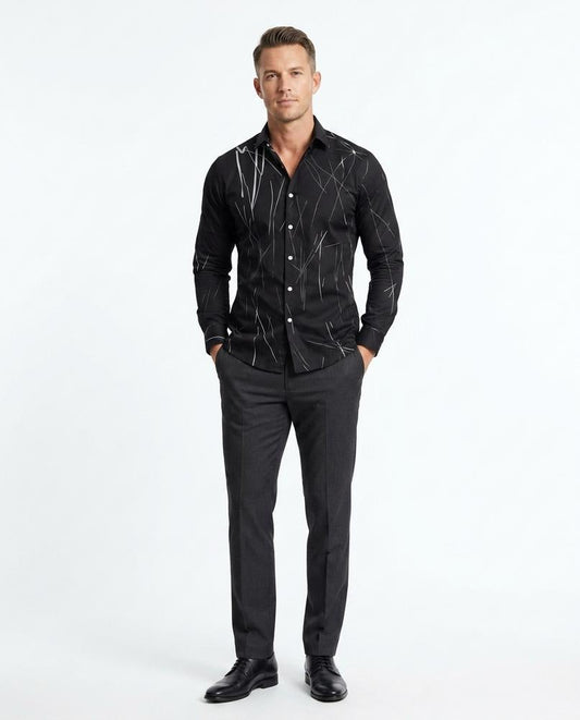 Nord Wear - Kavon | Patterned Slim Fit Shirt Men