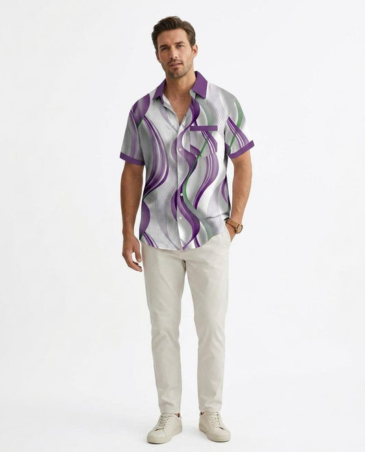 Nord Wear - Likan | Short-Sleeved Printed Shirt Men