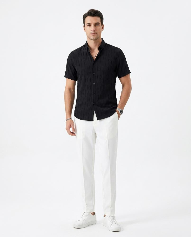 Nord Wear - Vukod | Textured Slim-Fit Shirt Men