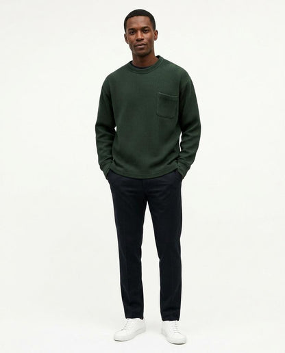 Nord Wear - Deris | Waffle-Knit Loose-Fit Sweatshirt Men