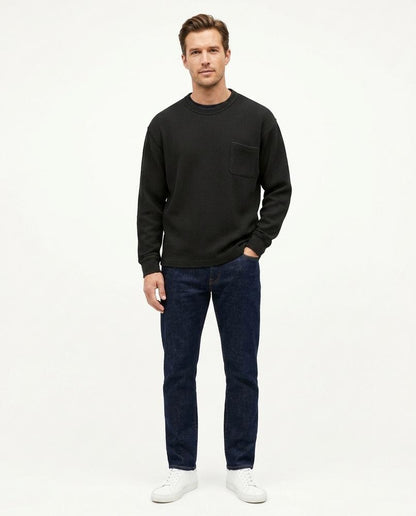 Nord Wear - Deris | Waffle-Knit Loose-Fit Sweatshirt Men