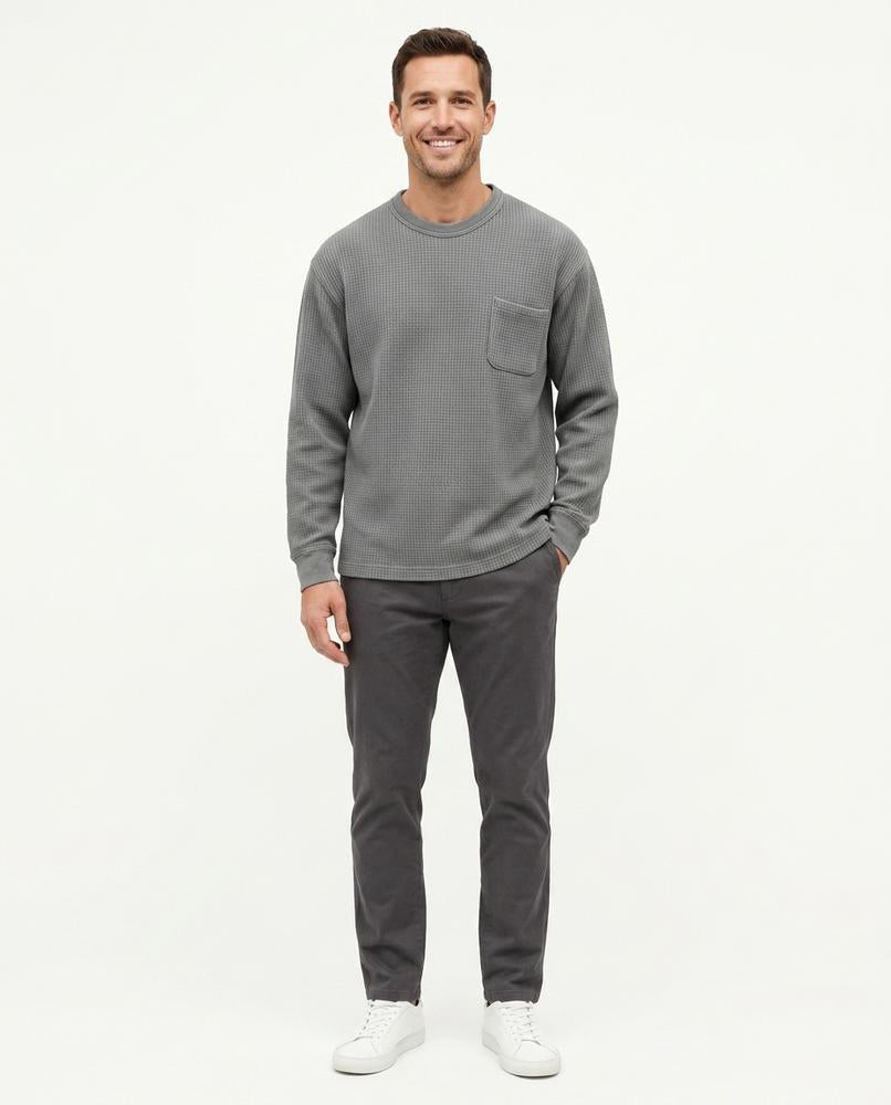 Nord Wear - Deris | Waffle-Knit Loose-Fit Sweatshirt Men