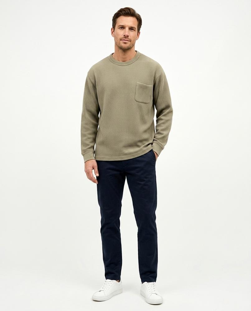 Nord Wear - Deris | Waffle-Knit Loose-Fit Sweatshirt Men