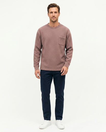 Nord Wear - Deris | Waffle-Knit Loose-Fit Sweatshirt Men