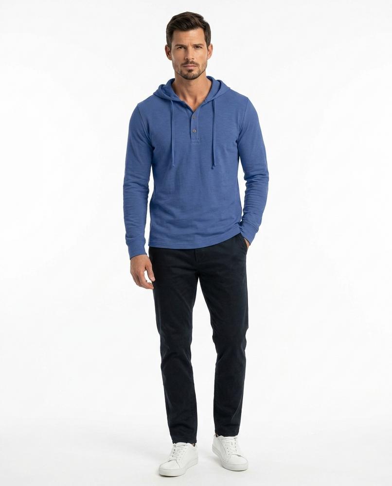 Nord Wear - Aupiv | Henley Textured Hoodie Men