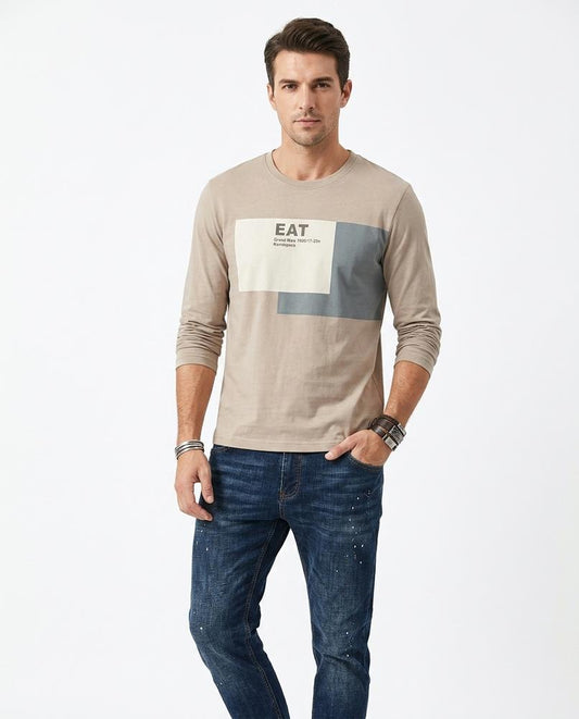 Nord Wear - Login | Long-Sleeved Printed T-Shirt Men