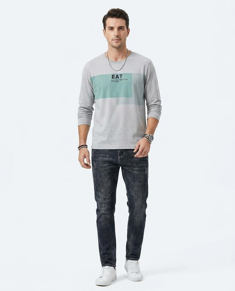 Nord Wear - Login | Long-Sleeved Printed T-Shirt Men
