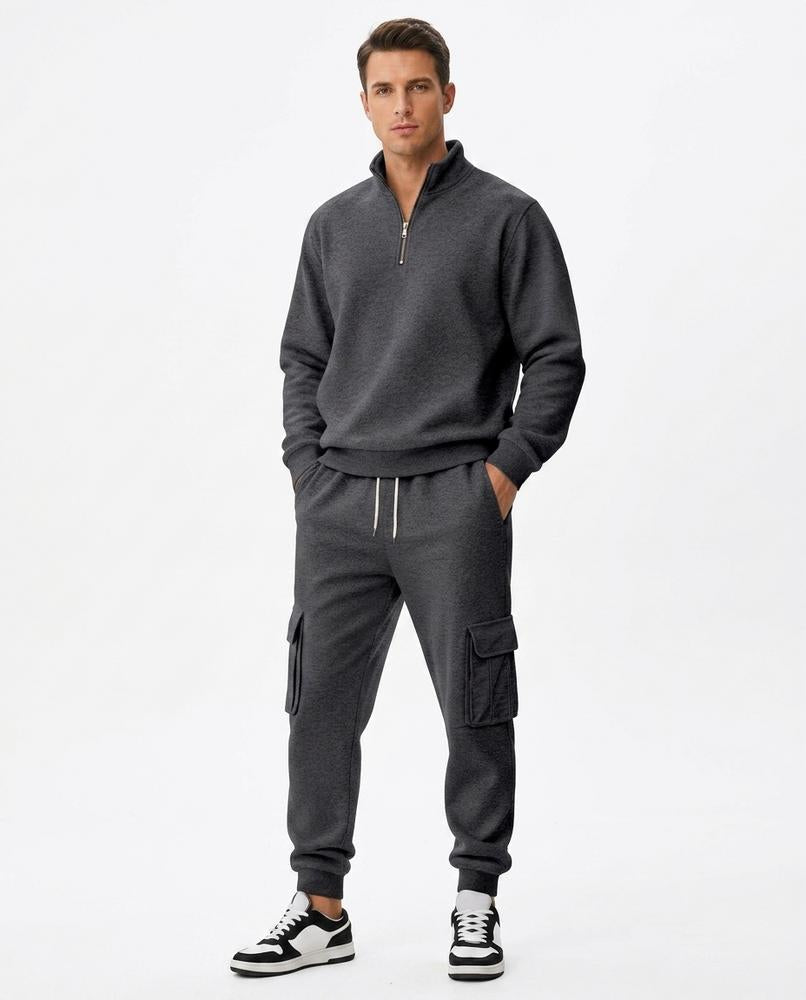 Nord Wear - Eikak | Quarter-Zip Fleece-Lined Suit Men