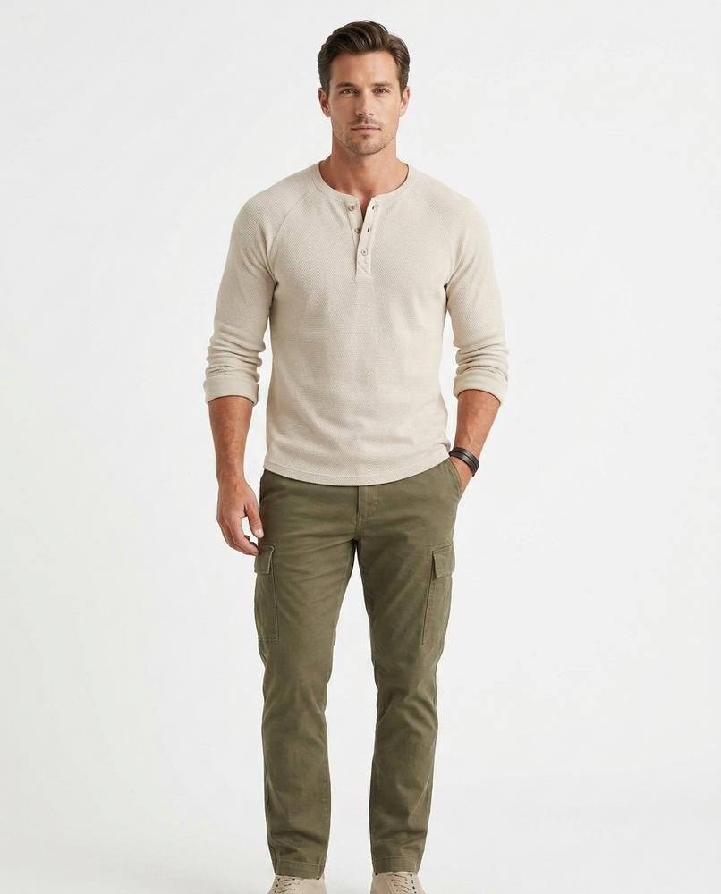 Nord Wear - Lovev | Long-Sleeved Textured Shirt Men