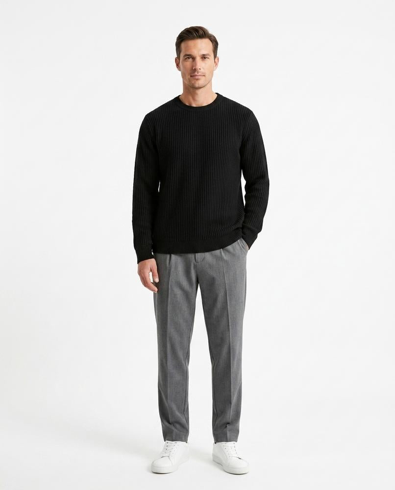 Nord Wear - Selel | Rib-Knit Crewneck Sweater Men