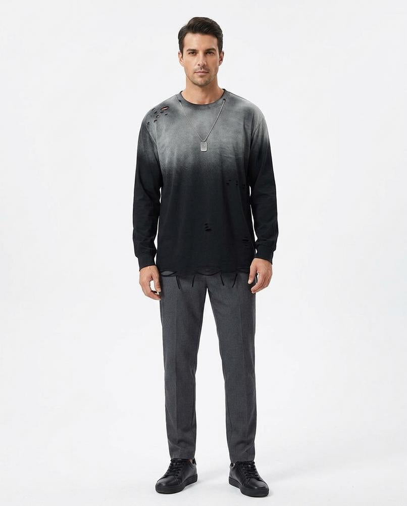 Nord Wear - Divul | Gradient Distressed Sweater Men