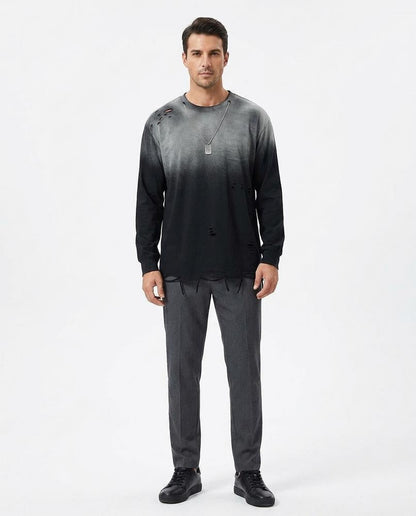 Nord Wear - Divul | Gradient Distressed Sweater Men
