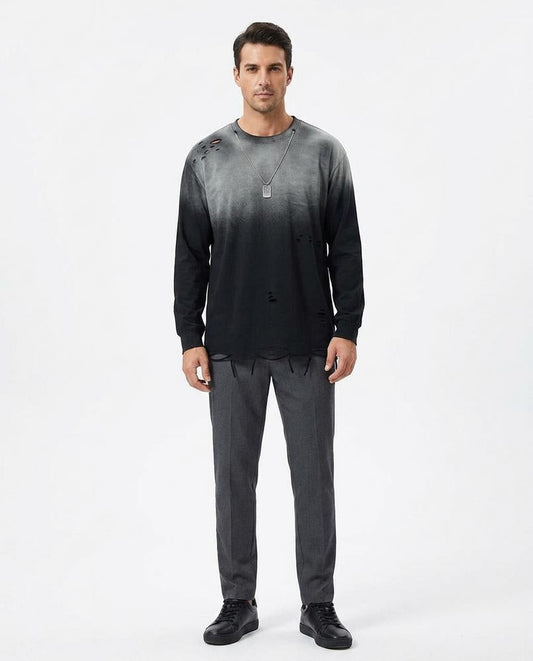 Nord Wear - Divul | Gradient Distressed Sweater Men