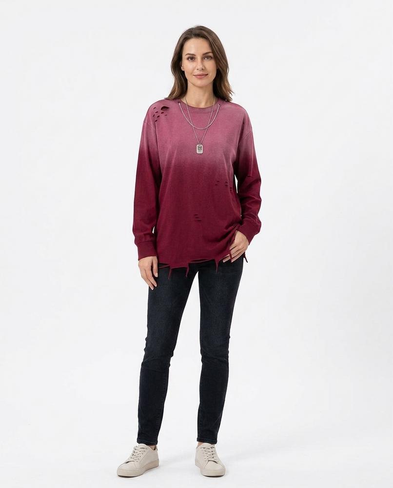 Nord Wear - Divul | Gradient Distressed Sweater Men