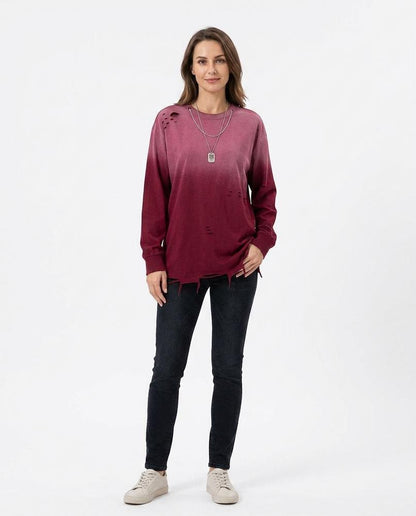 Nord Wear - Divul | Gradient Distressed Sweater Men