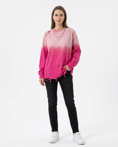 Nord Wear - Divul | Gradient Distressed Sweater Men