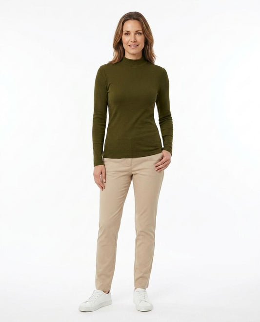 Nord Wear - Melik | Mock Neck Long-Sleeved Top Women
