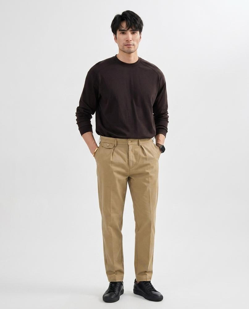 Nord Wear - Aamud | Raglan Sleeve Fine-Knit Sweatshirt Men