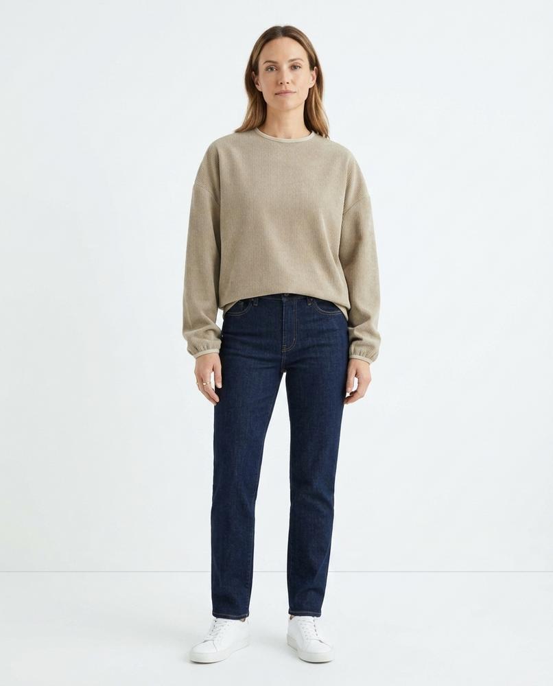 Nord Wear - Vupod | Ribbed Relaxed Fit Sweatshirt Women