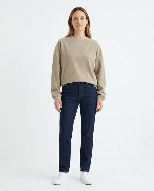 Nord Wear - Vupod | Ribbed Relaxed Fit Sweatshirt Women