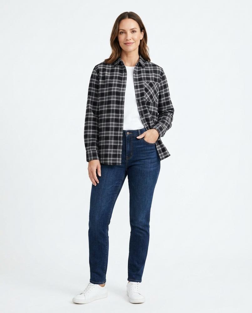 Nord Wear - Zitud | Plaid Button-Up Shirt Women