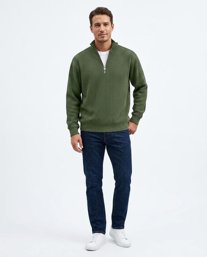 Nord Wear - Kelot | Rib-Knit Quarter-Zip Sweater Men