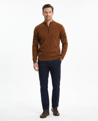 Nord Wear - Yuzik | Zip-Neck Knit Sweater Men