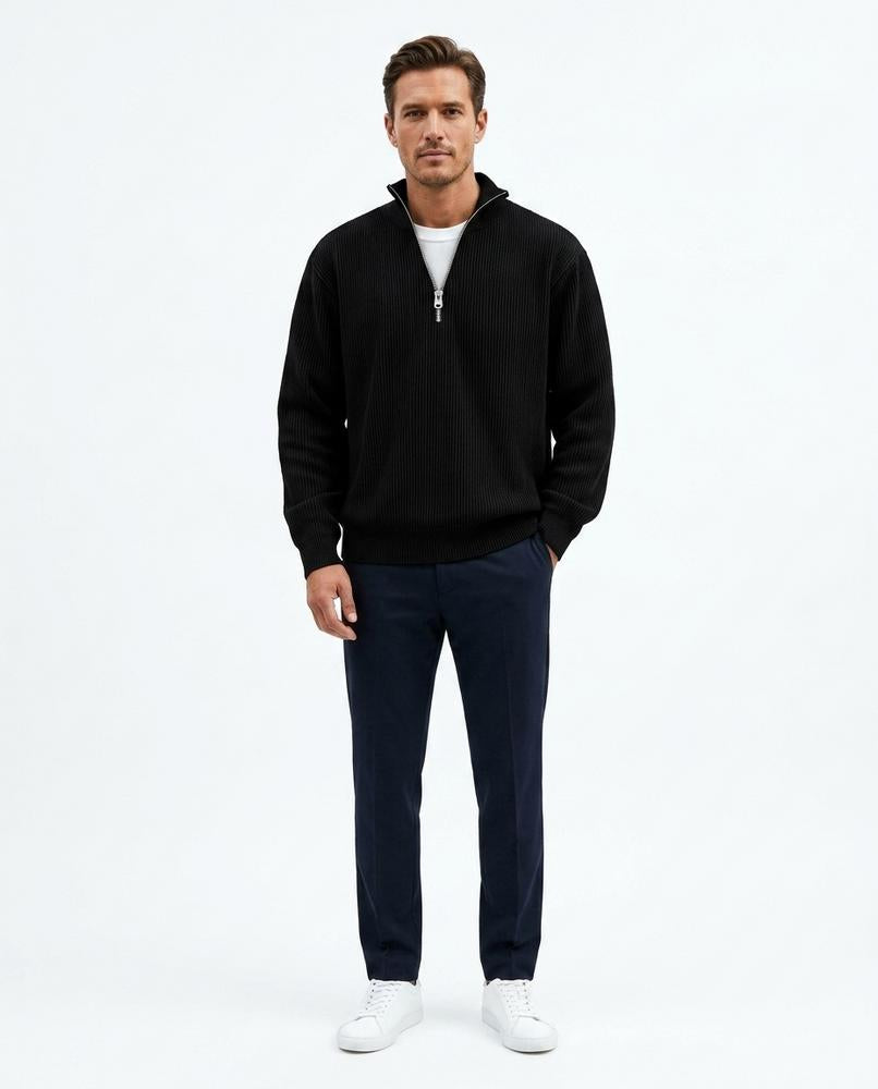 Nord Wear - Kelot | Rib-Knit Quarter-Zip Sweater Men